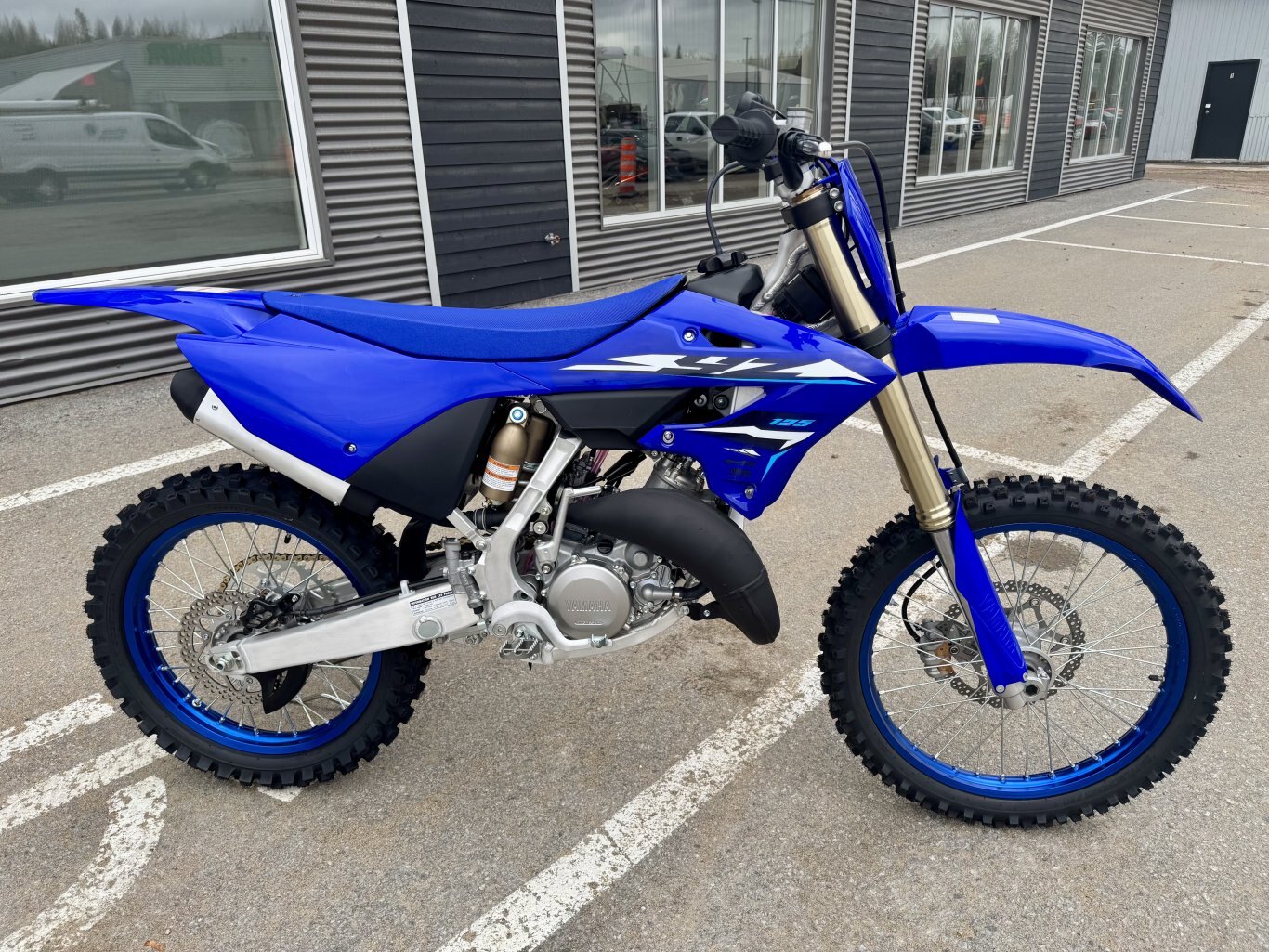 2026 Moto Yamaha YZ125 Bleu Team Yamaha