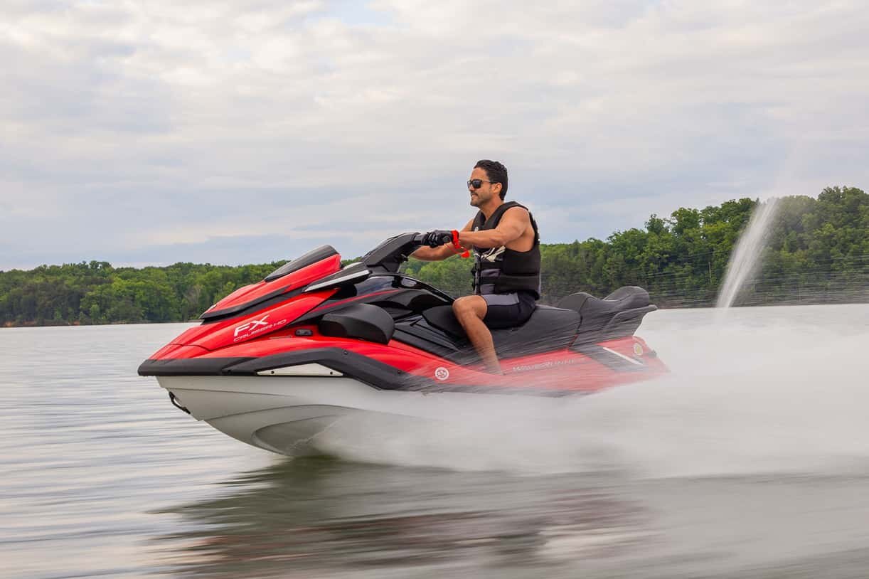 2026 Yamaha FX Cruiser HO Bleu lagon/Blanc