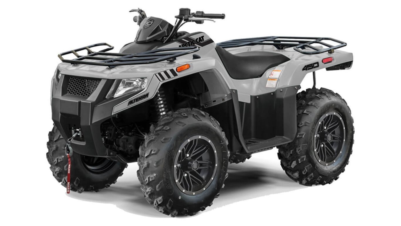 2026 Arctic Cat Alterra 450 Limited Tungstène