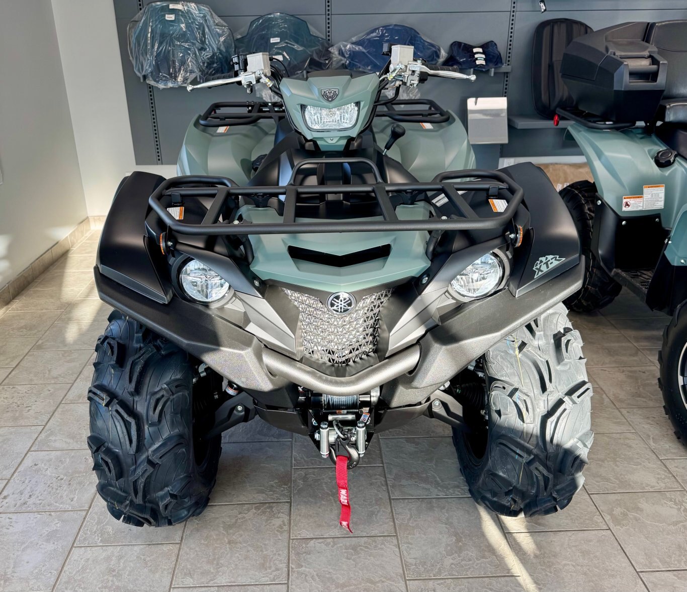 2026 Yamaha Grizzly EPS XT R Gris mousse/Noir tactique
