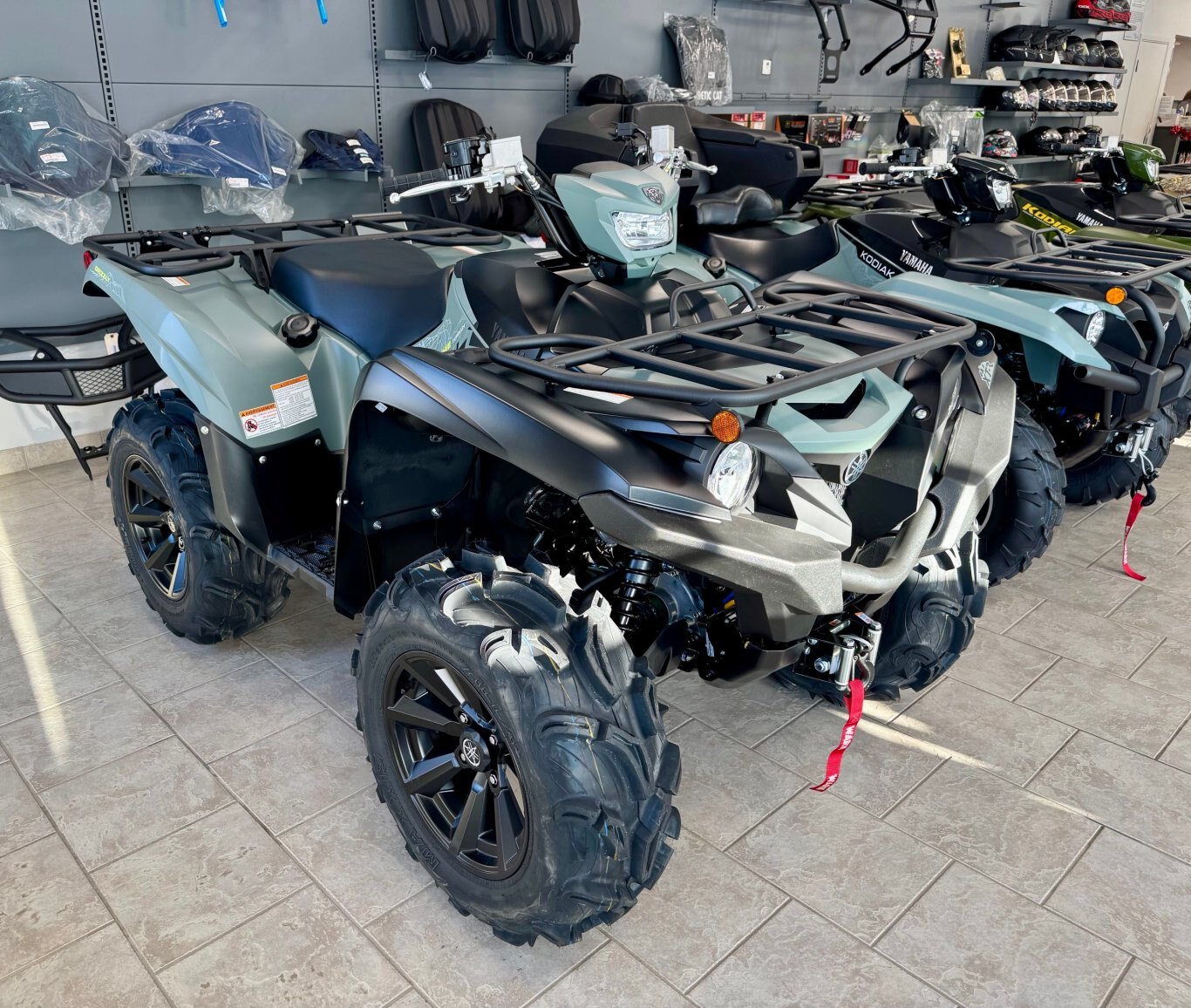 2026 Yamaha Grizzly EPS XT R Gris mousse/Noir tactique