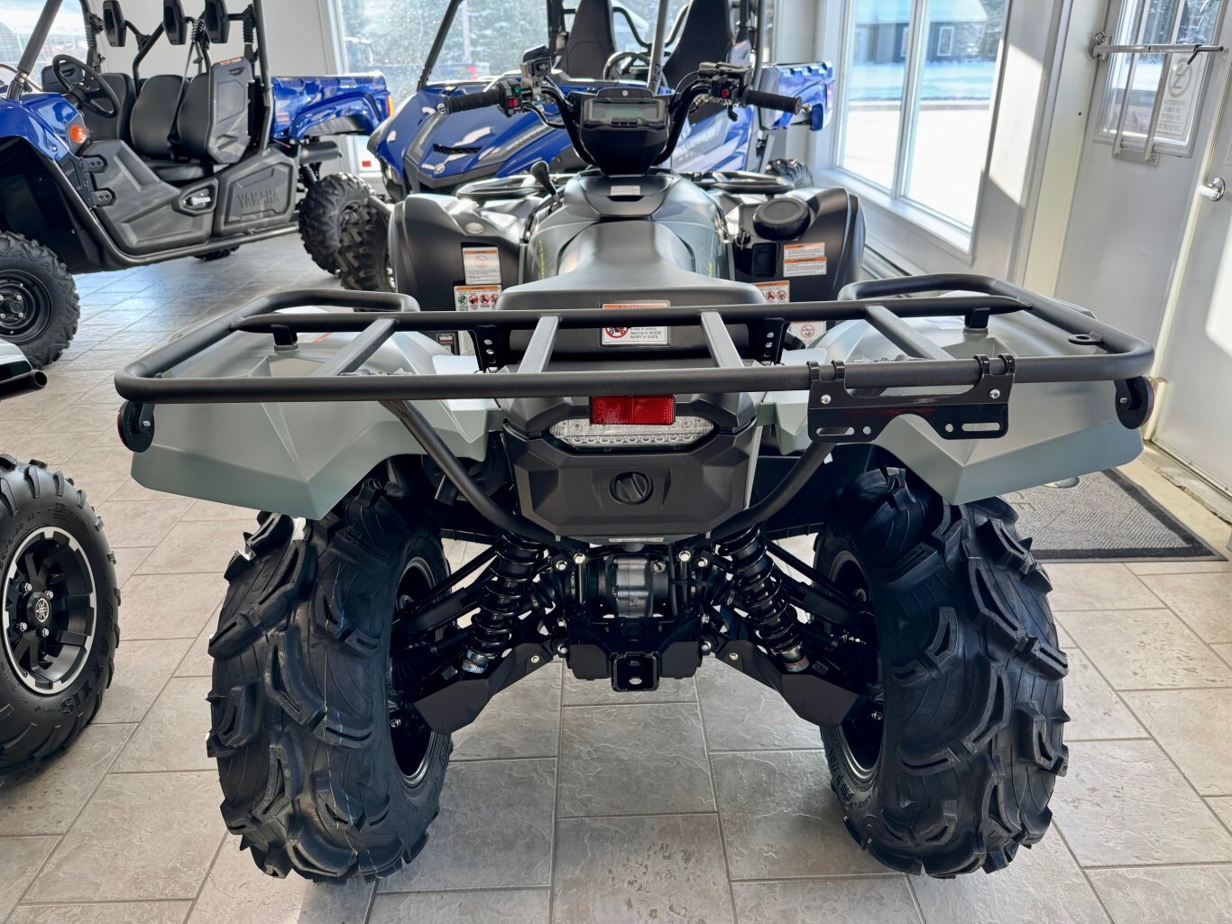 2026 Yamaha Grizzly EPS XT R Gris mousse/Noir tactique