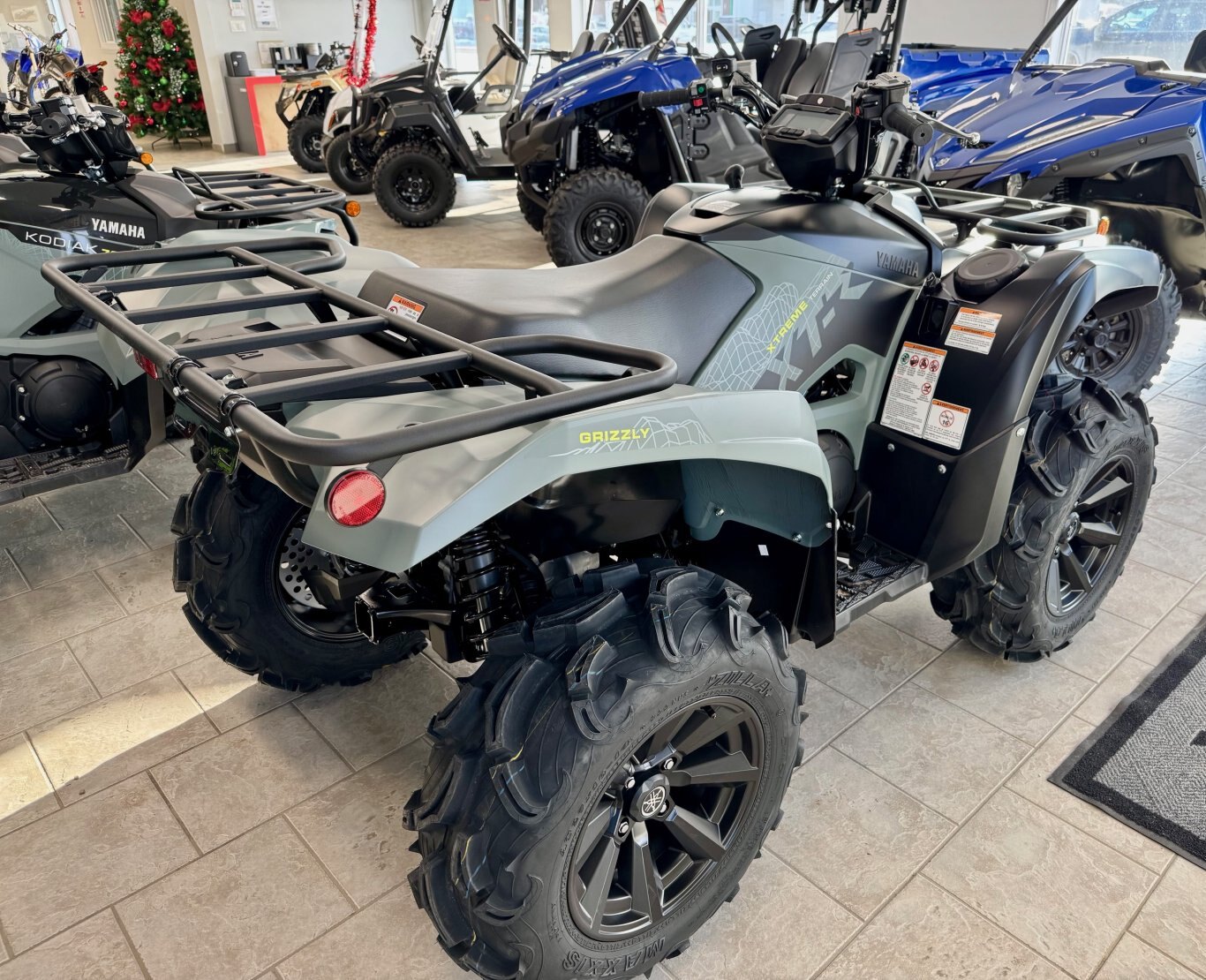 2026 Yamaha Grizzly EPS XT R Gris mousse/Noir tactique