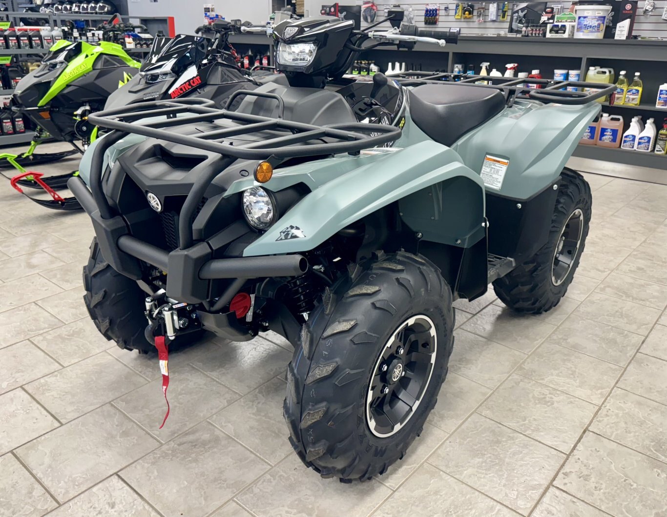 2026 Yamaha Kodiak 700 EPS XT R Gris mousse/Noir tactique