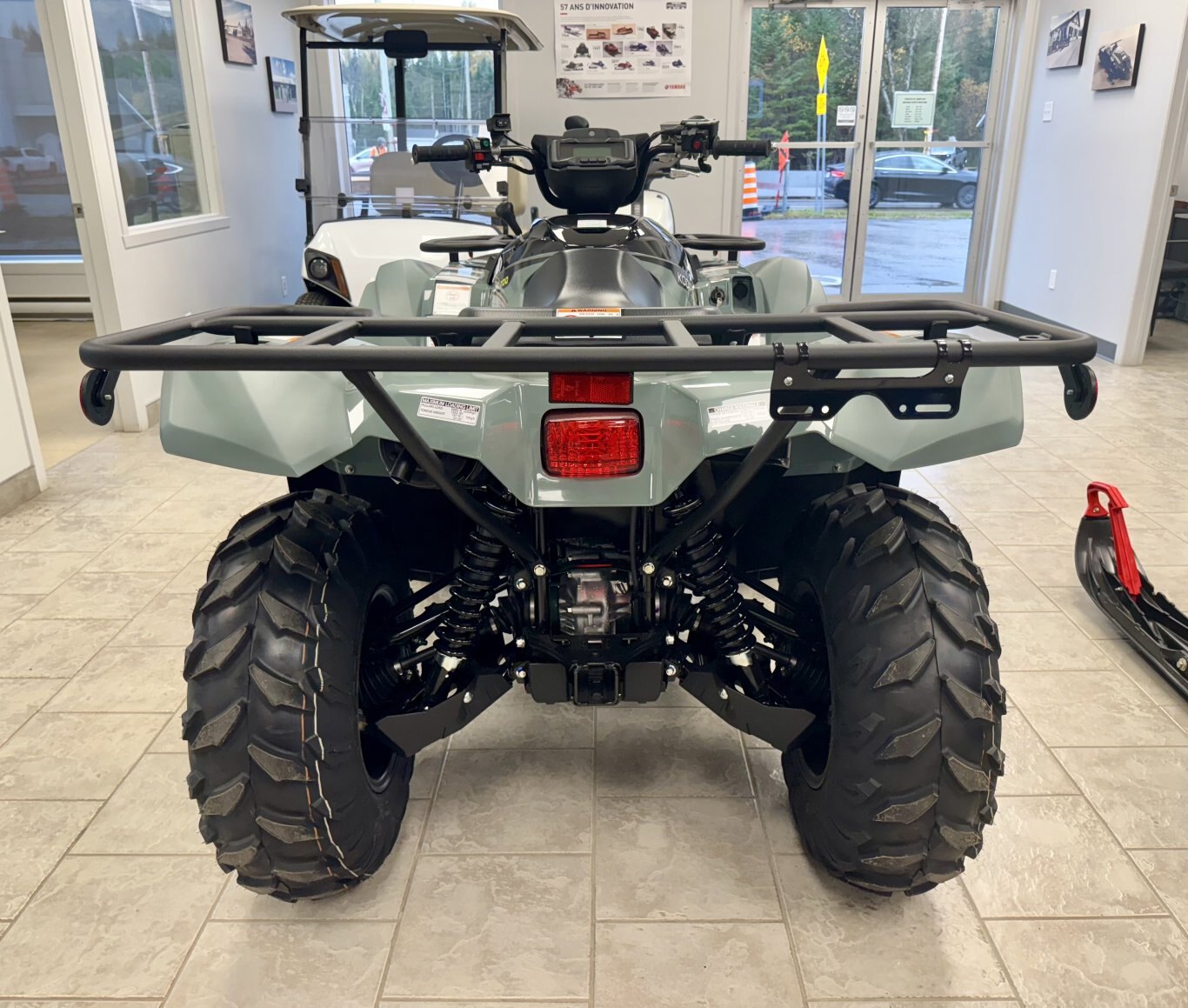 2026 Yamaha Kodiak 700 EPS XT R Gris mousse/Noir tactique