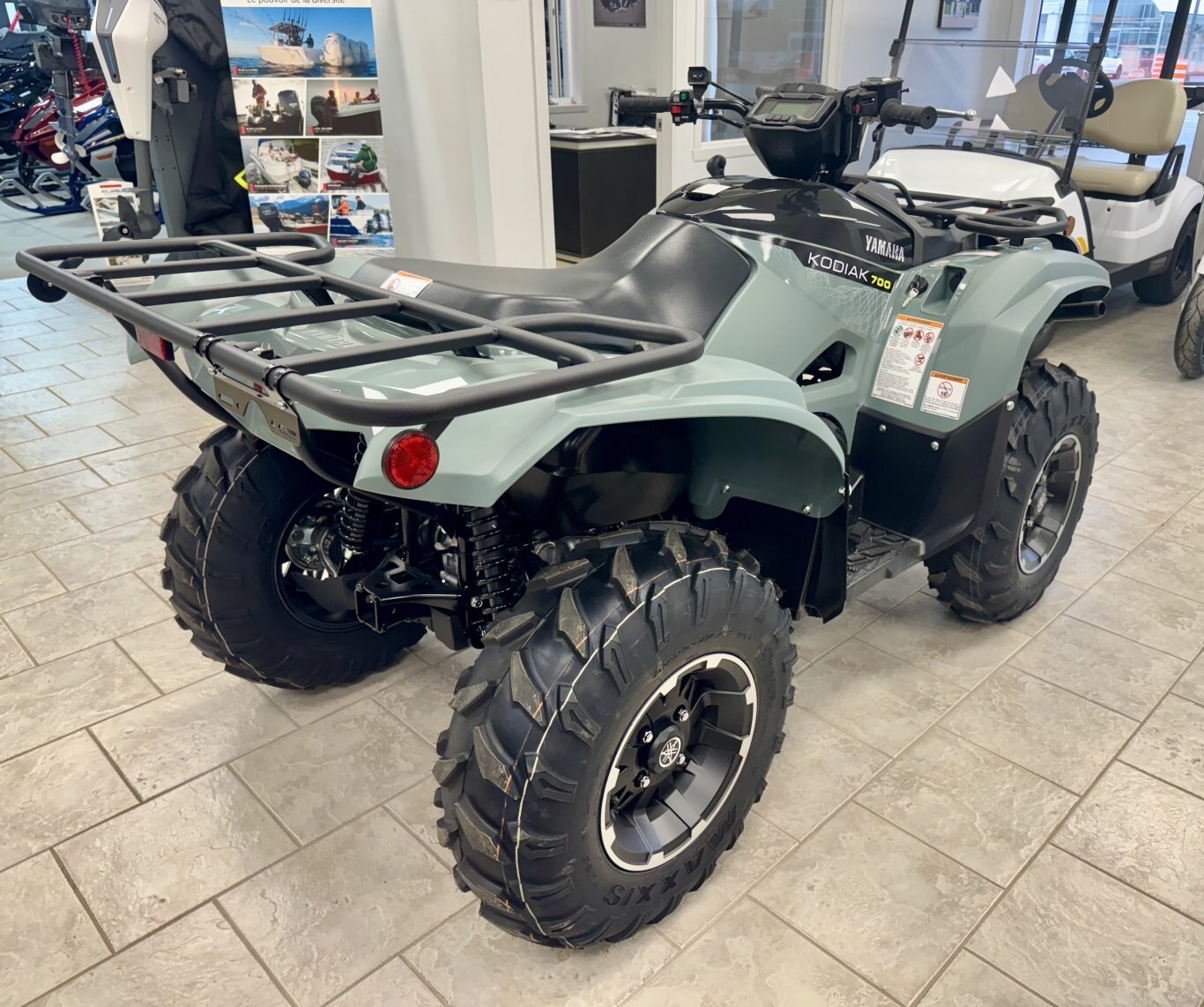 2026 Yamaha Kodiak 700 EPS XT R Gris mousse/Noir tactique