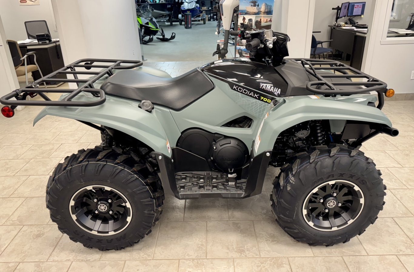 2026 Yamaha Kodiak 700 EPS XT R Gris mousse/Noir tactique