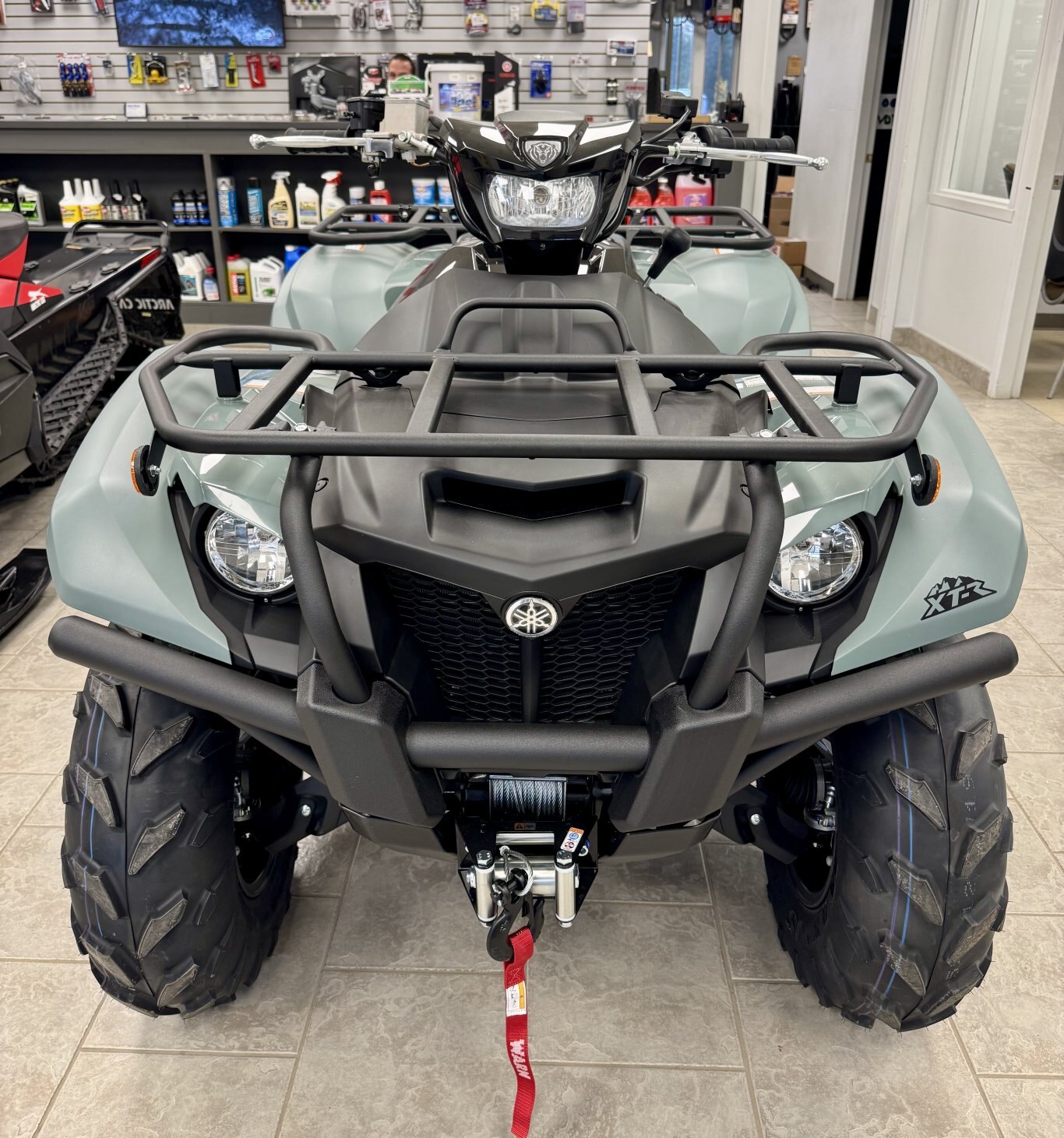 2026 Yamaha Kodiak 700 EPS XT R Gris mousse/Noir tactique