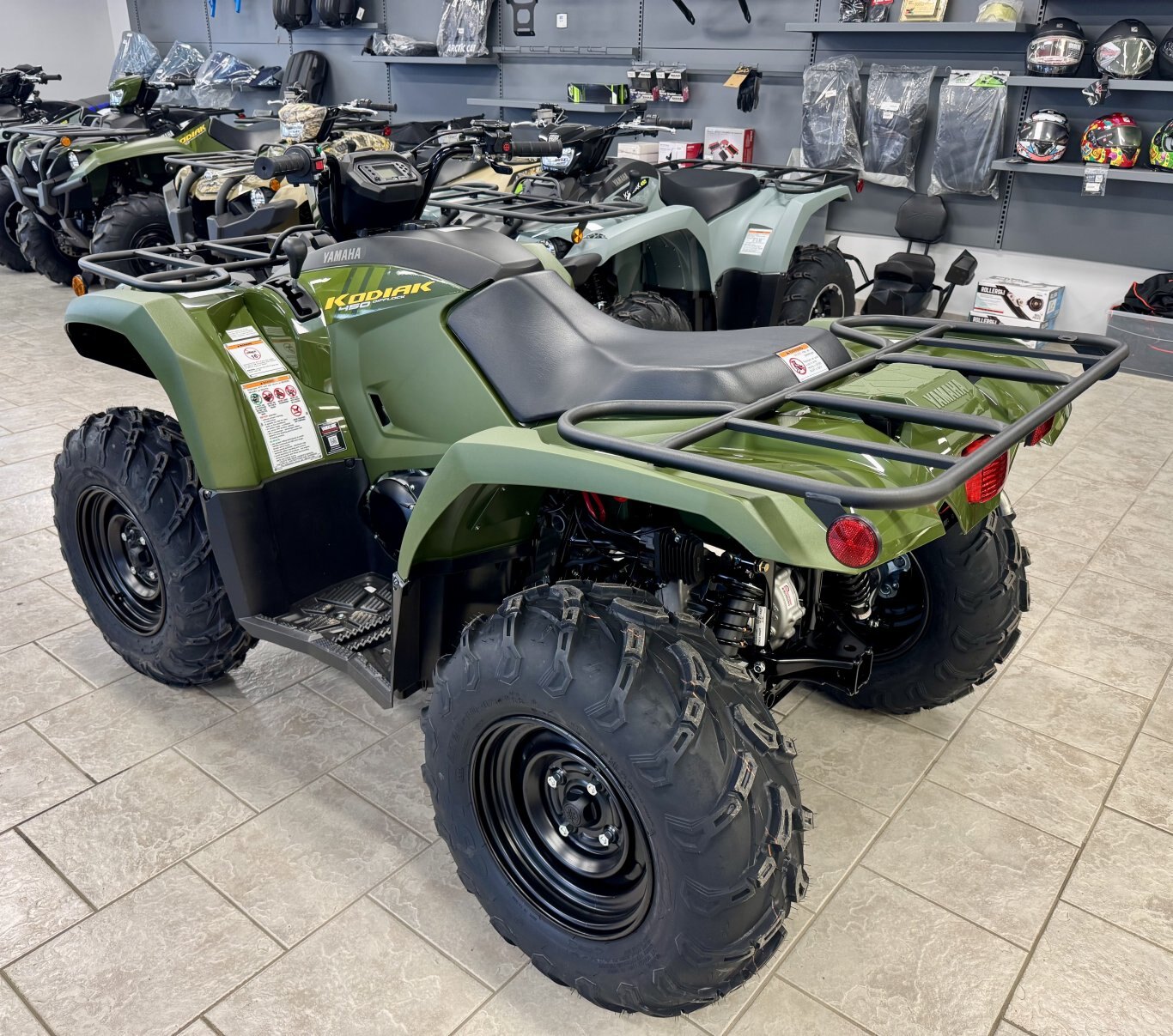 2026 Yamaha Kodiak 450 EPS Tactical Green