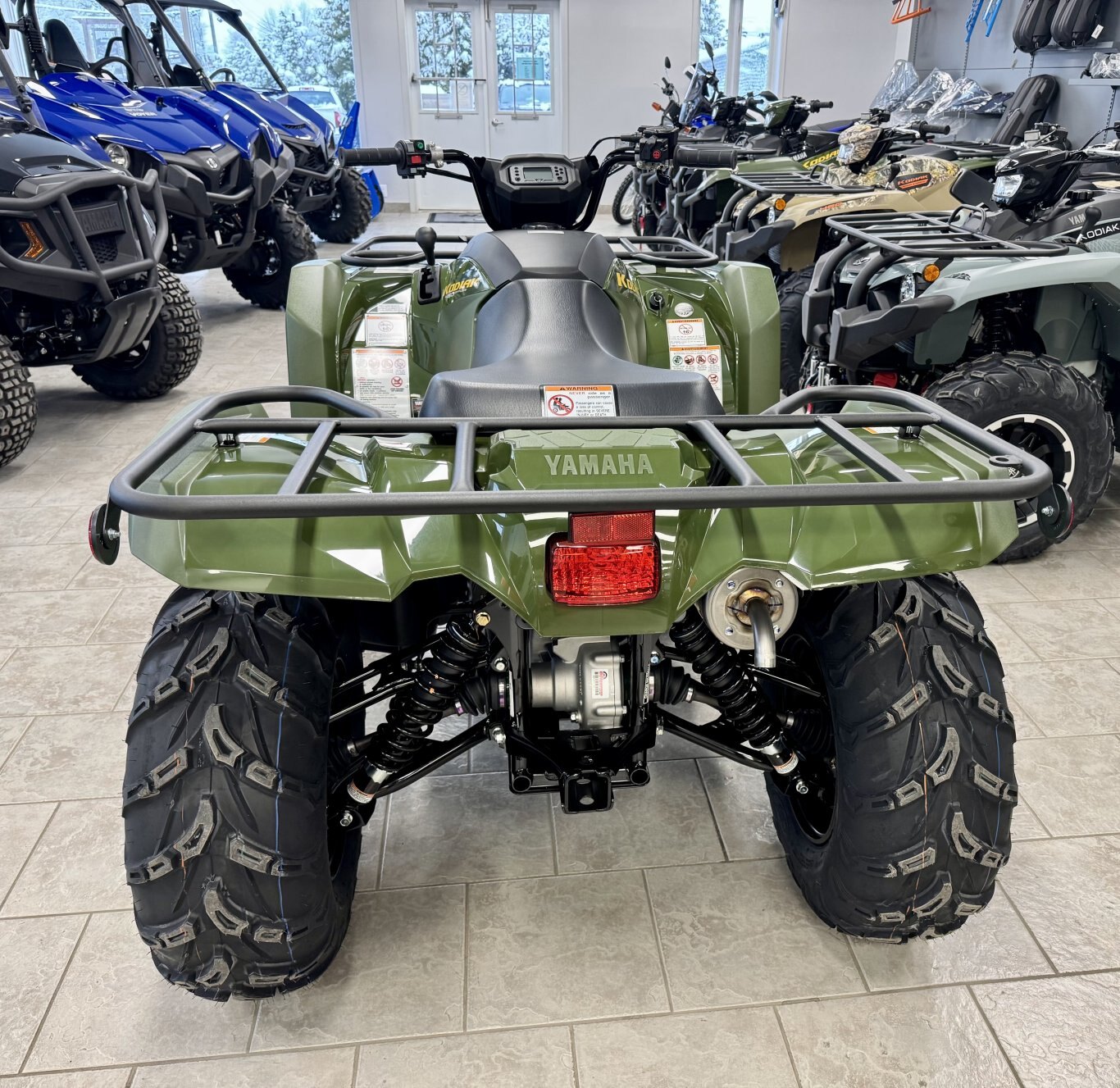 2026 Yamaha Kodiak 450 EPS Tactical Green
