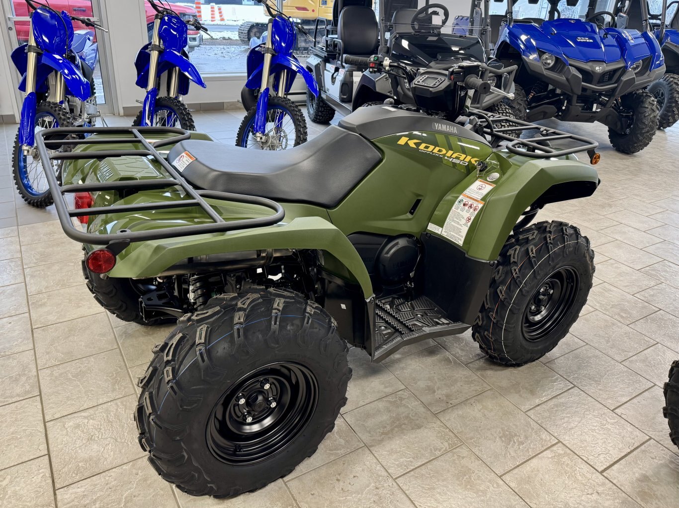 2026 Yamaha Kodiak 450 EPS Tactical Green