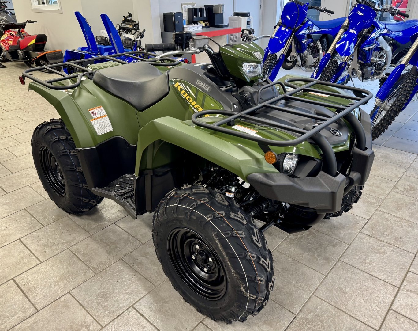 2026 Yamaha Kodiak 450 EPS Tactical Green