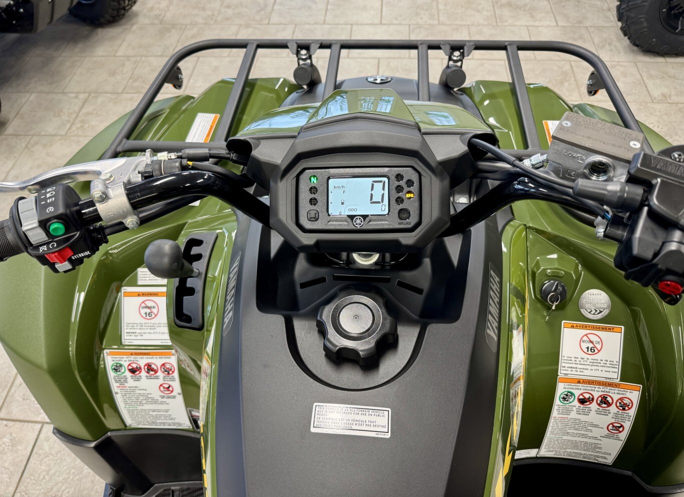 2026 Yamaha Kodiak 450 EPS Tactical Green