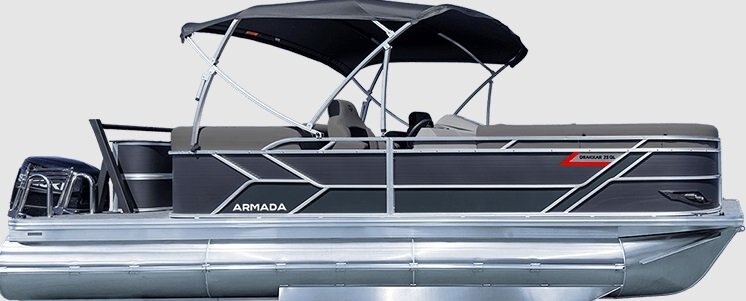 2026 Armada Drakkar 23QL 2 tubes Feuille extérieure noire