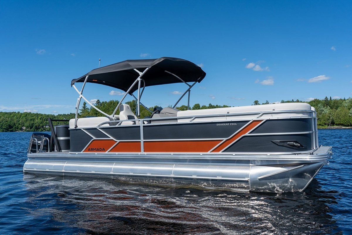 2026 Armada Drakkar 23QL 2 tubes Feuille extérieure noire