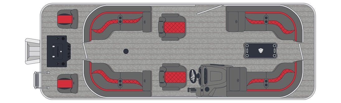 2026 Armada Drakkar 23 Fish 2 tubes Copper Outer Sheet