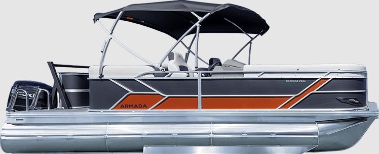 2026 Armada Drakkar 25QL 2 tubes Feuille extérieure en cuivre