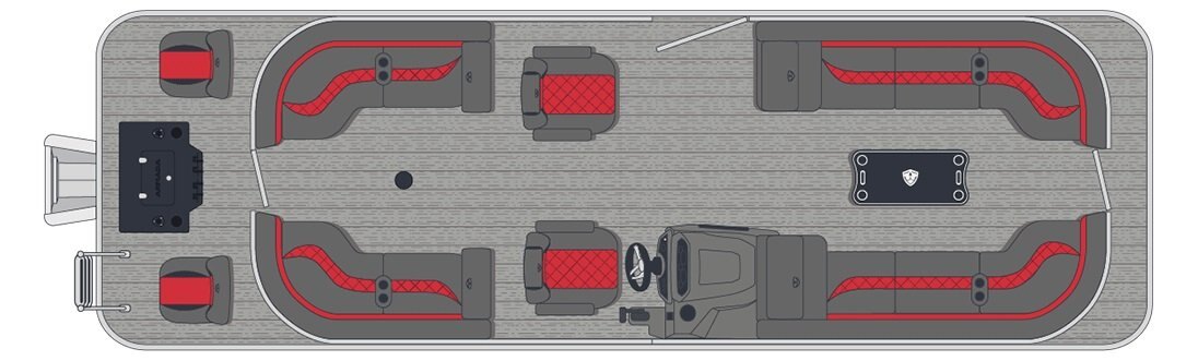2026 Armada Drakkar 25 Fish 3 tubes Black Outer Sheet