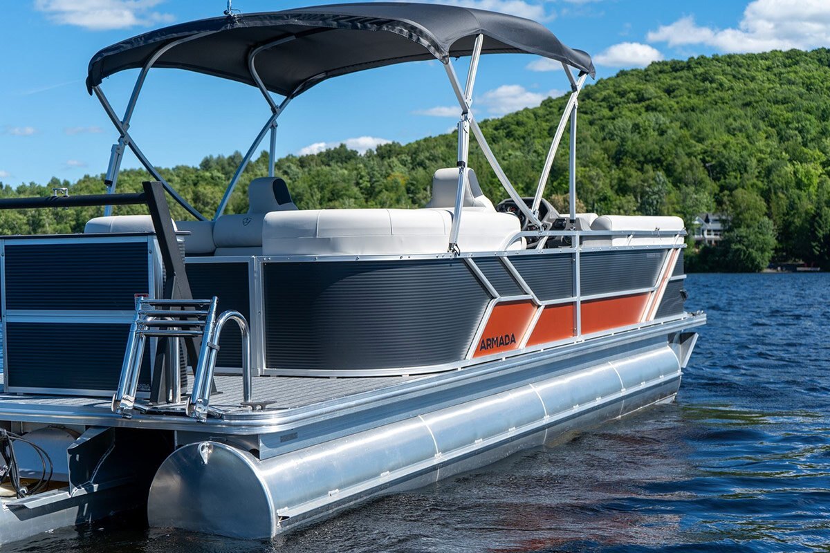 2026 Armada Drakkar 21QL 3 tubes Bleu Glace Feuille extérieure