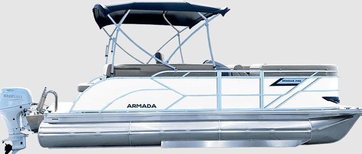 2026 Armada Drakkar 25RB 3 tubes Feuille extérieure blanche