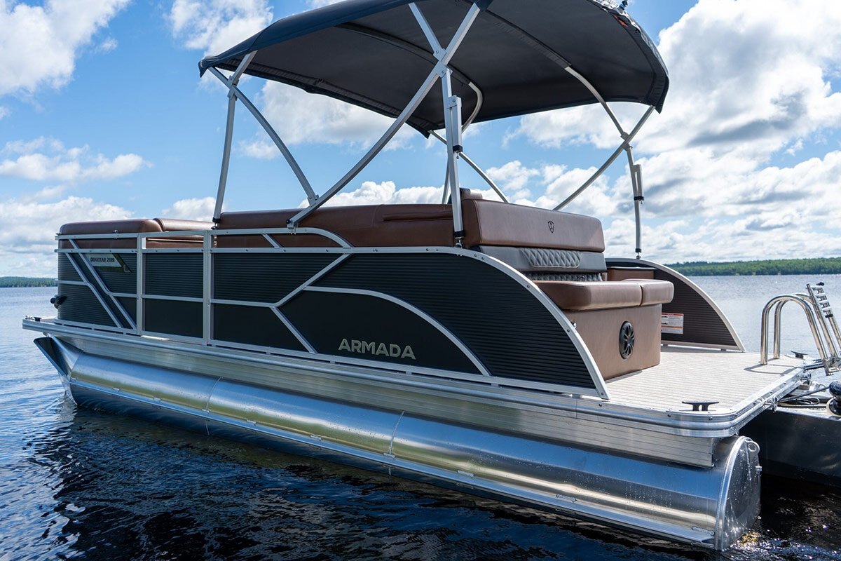 2026 Armada Drakkar 25RB 2 tubes Blanc feuille extérieure