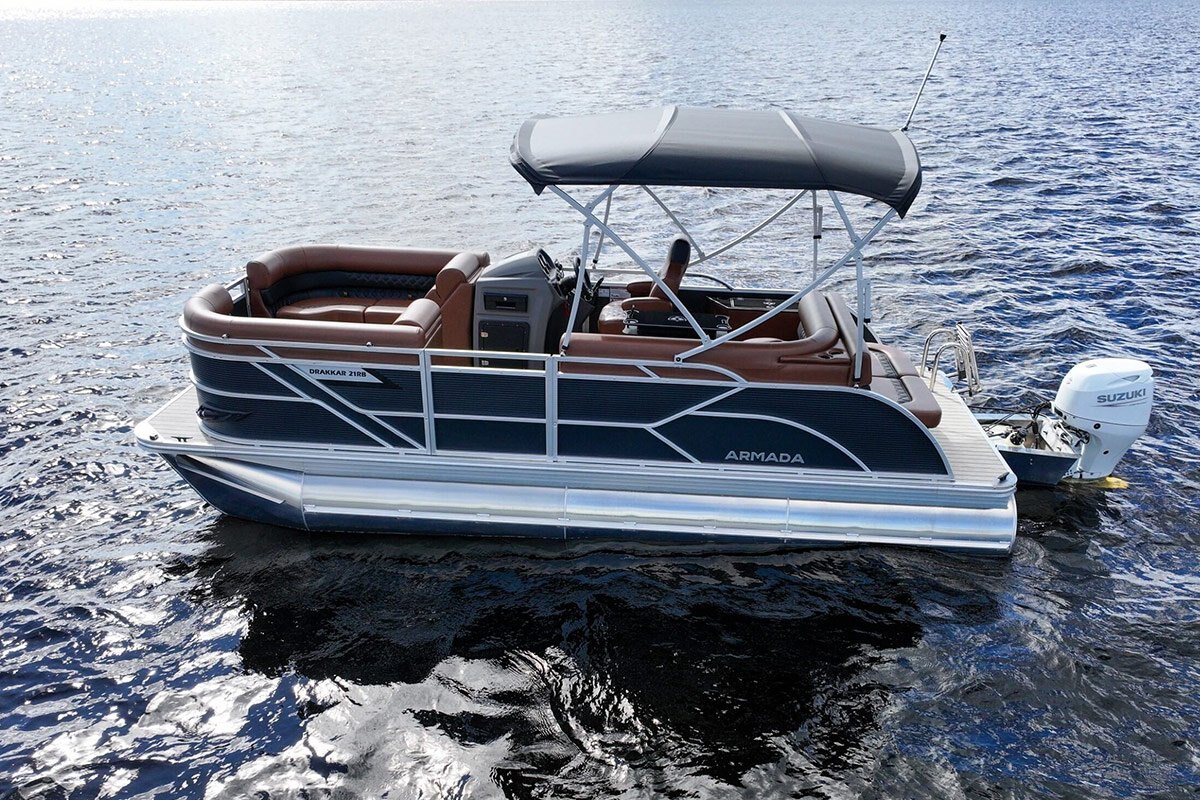 2026 Armada Drakkar 25RB 2 tubes Blanc feuille extérieure