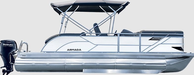 2026 Armada Drakkar 23SB 2 tubes White Outer Sheet