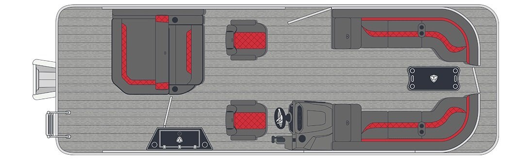 2026 Armada Drakkar 25SB 3 tubes Ice Blue Outer Sheet