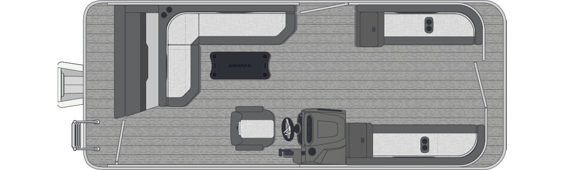 2026 Armada Saphir 21CR 3 tubes Feuille extérieure blanche