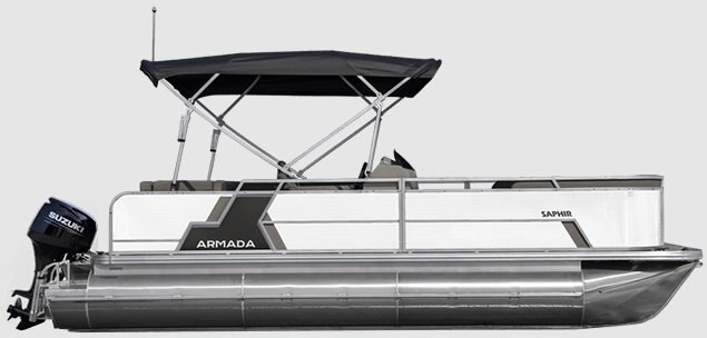 2026 Armada Saphir 19CR 3 tubes Feuille extérieure blanche