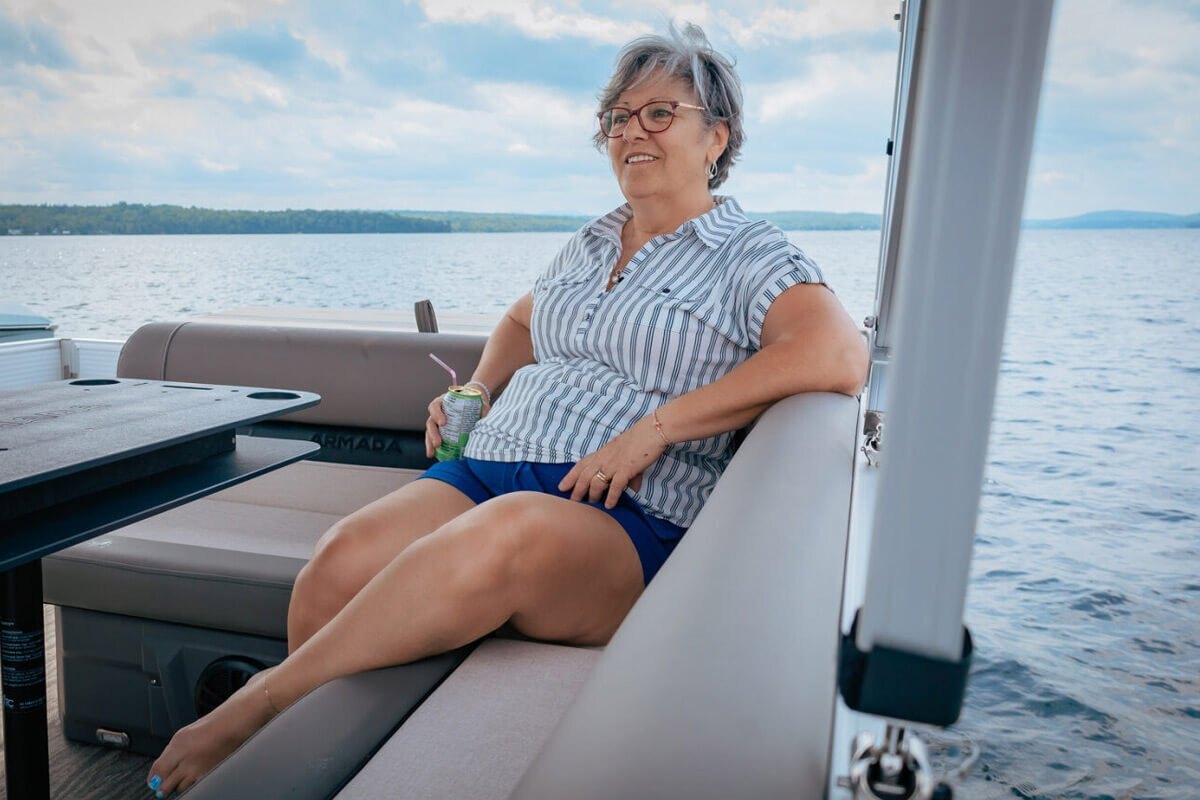 2026 Armada Saphir 19CR 3 tubes Blanc & Vert Feuille extérieure