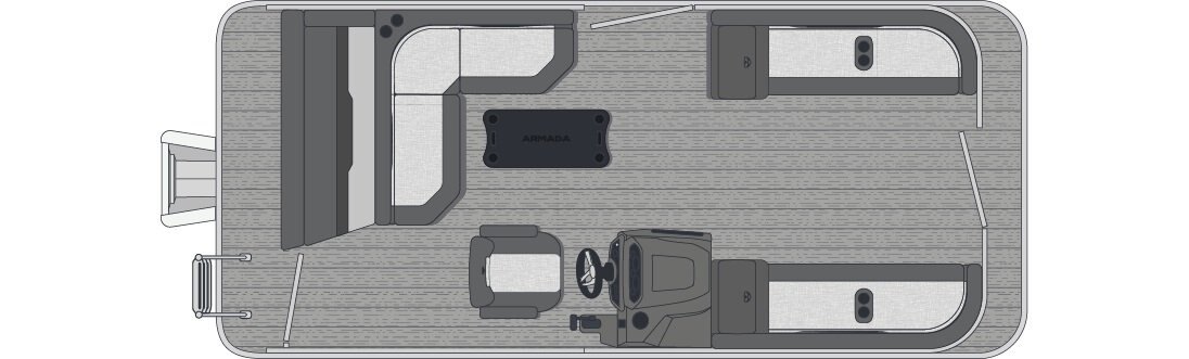 2026 Armada Saphir 19CR 2 tubes Feuille extérieure noire