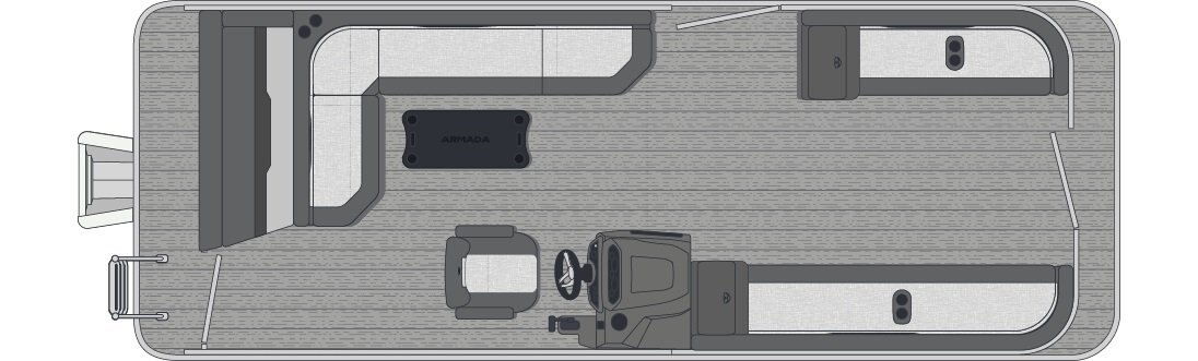 2026 Armada Saphir 23CR 2 tubes Feuille extérieure blanche