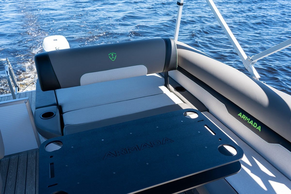 2026 Armada Saphir 23SB 2 tubes Blanc & Vert Feuille extérieure