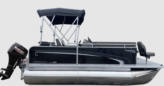2026 Armada TopFish T&TF 167 Feuille extérieure noire