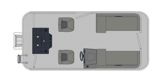 2026 Armada TopFish T&TF 167 Feuille extérieure noire