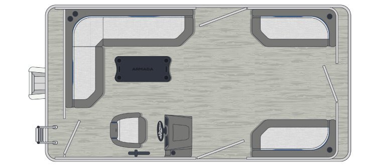 2026 Ponton Armada Zen Z 168 Noir Toit Full Campeur