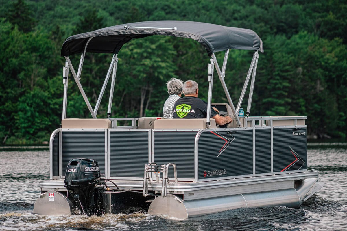 2026 Ponton Armada Eco E 168 électrique extérieur noir