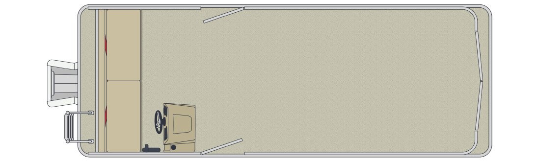 2026 Armada Excursion X 228 3 tubes Black Outer Sheet
