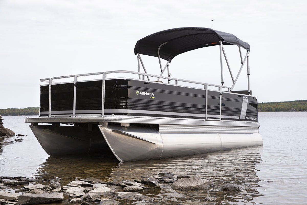 2026 Armada Excursion X 208 3 tubes Noir Feuille extérieure