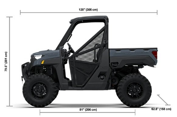 2027 Polaris® RANGER XP 1000 PREMIUM 3 Seat Stealth Gray