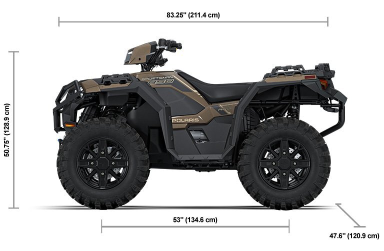 2027 Polaris® SPORTSMAN 850 Trail Nara Bronze