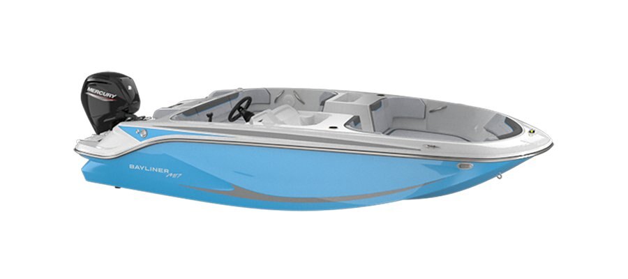 2025 Bayliner M17 Solid Impulse Blue Hull