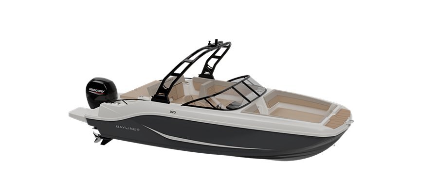 2025 Bayliner D20 Solid Black Hull