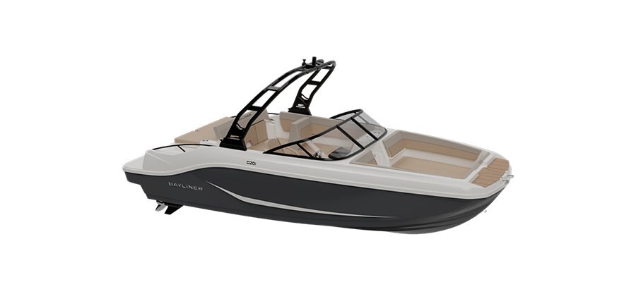 2025 Bayliner D20I Solid Black Hull