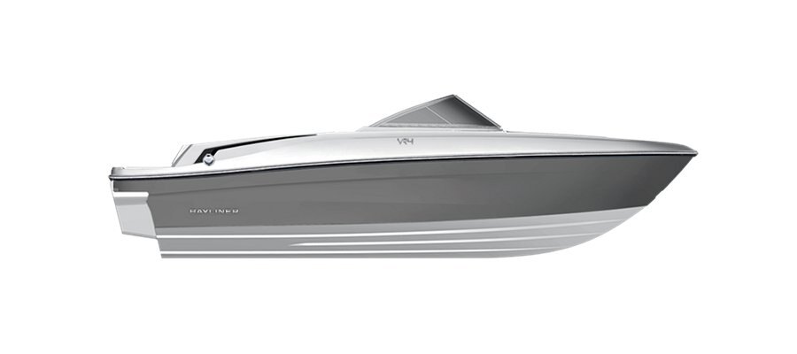 2025 Bayliner VR4 Bowrider Gray Hull Sides (White Bottom)