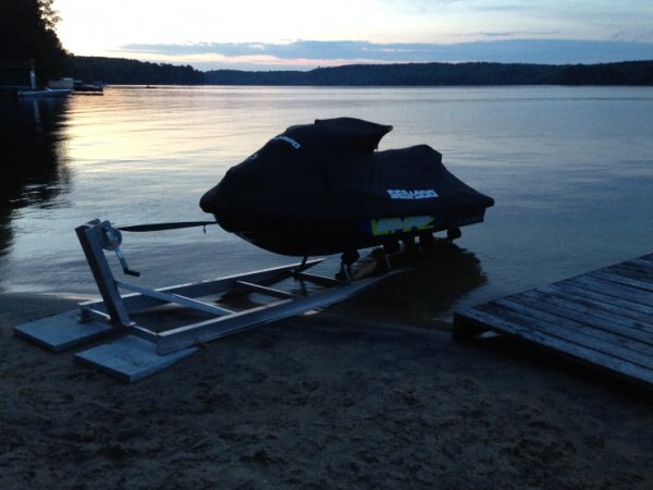 Naylor Docks PWC Aluminum Roller Ramp