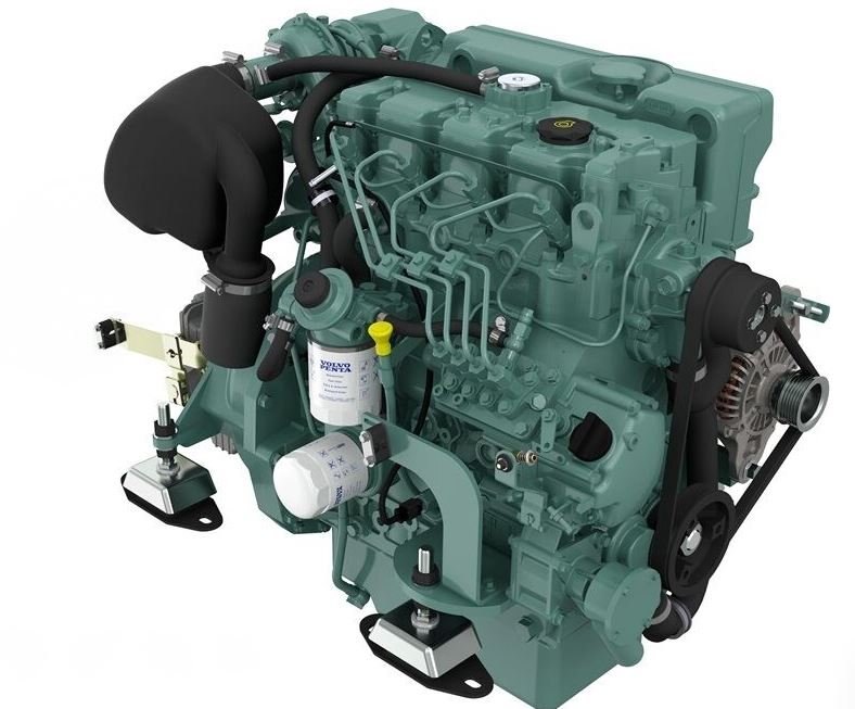 Volvo Penta D2 Inboard Engine 51 hp