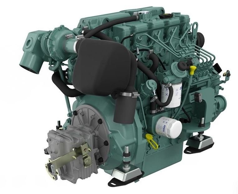 Volvo Penta D2 Inboard Engine 51 hp