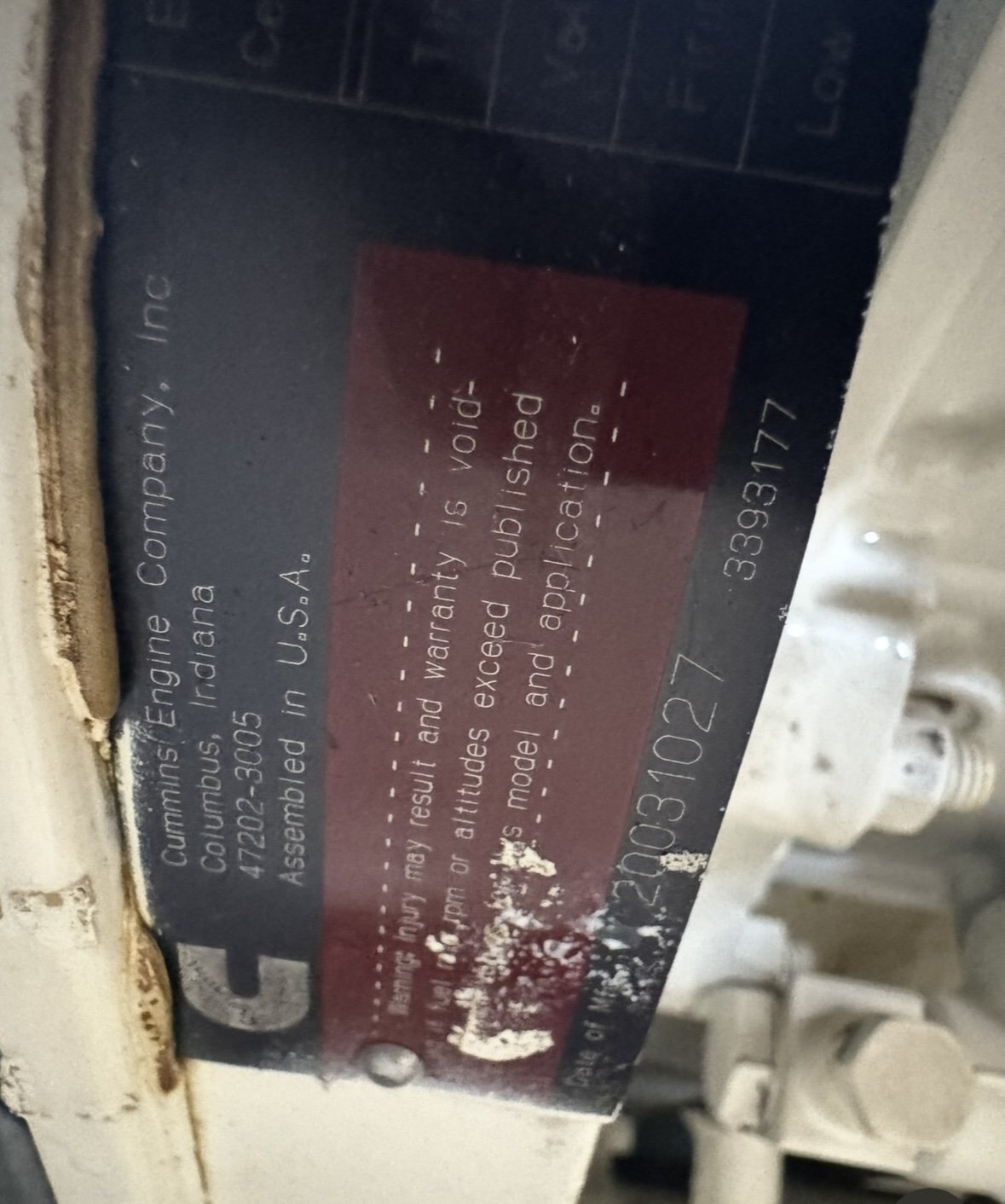 Twin 8.3L Cummins Turbo Diesels 450HP